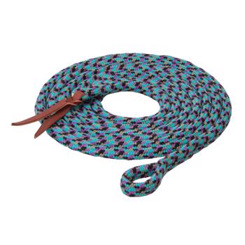 ECOLUXE Lead Rope w Loop | Black/Turquoise/Purple/Charcoal