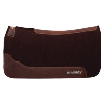 Weaver | Synergy® Contoured Steam Pressed 100% Merino Wool Felt Performance Saddle Pad