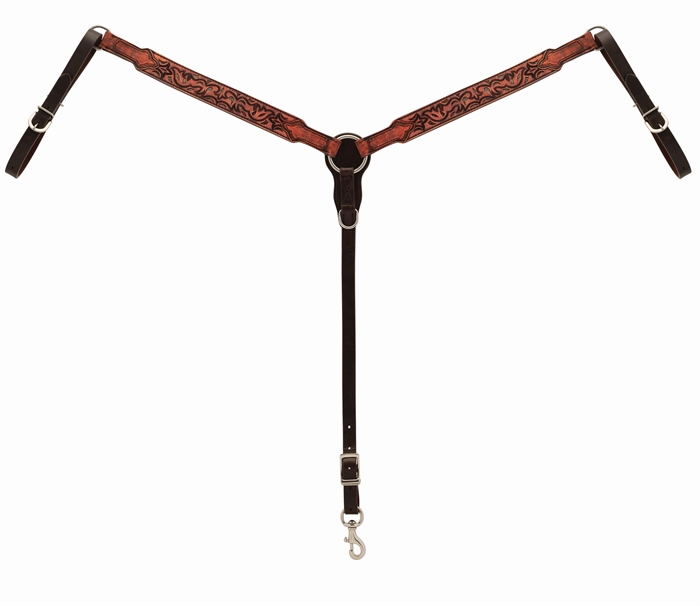 Weaver | Turquoise Cross Pioneer Straight Breast Collar
