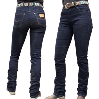 Cowboy Classic Bootcut Jeans - Unisex - DARK BLUE