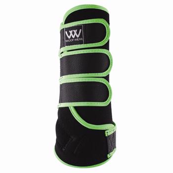 Woof Wear | Dressage Wrap | Black/Lime