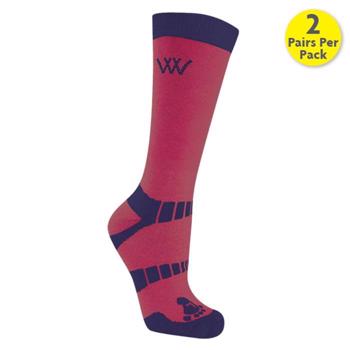 Woof Wear | Short Bamboo Waffle Socks | Shiraz Navy