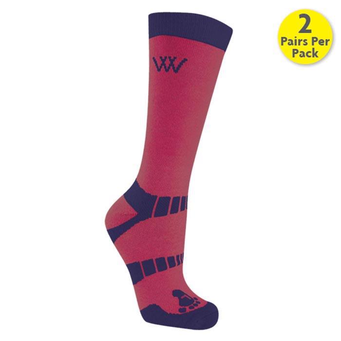 Woof Wear | Short Bamboo Waffle Socks | Shiraz Navy
