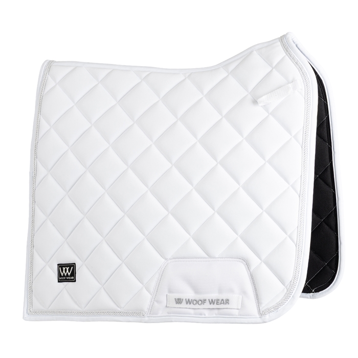Aura Vision Dressage Pad | White