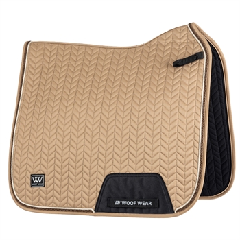 Herringbone Dressage Pad | Caramel 17"/Full