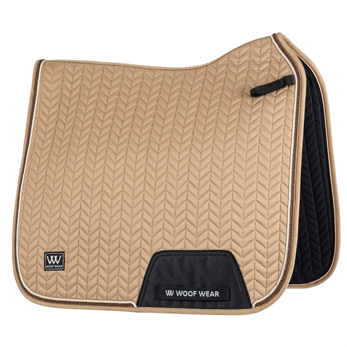Herringbone Dressage Pad | Caramel 17"/Full