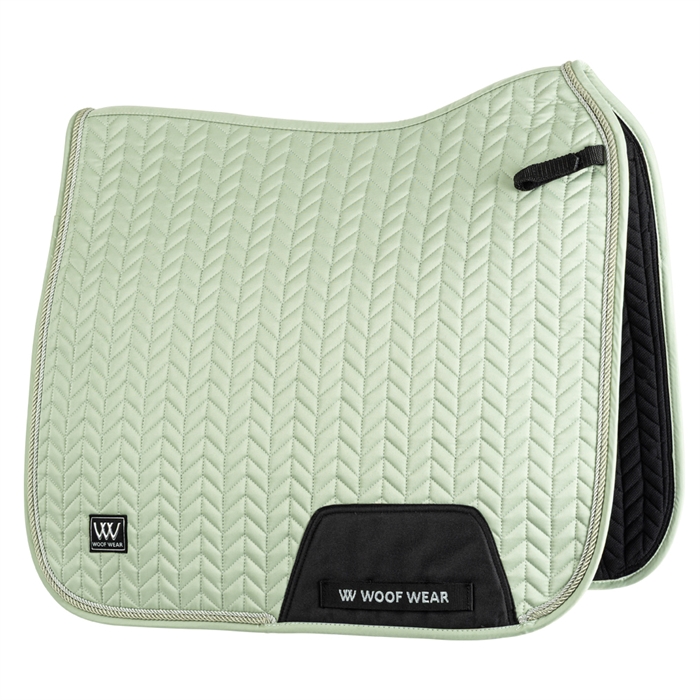 Herringbone Dressage Pad | Sage 17"/Full