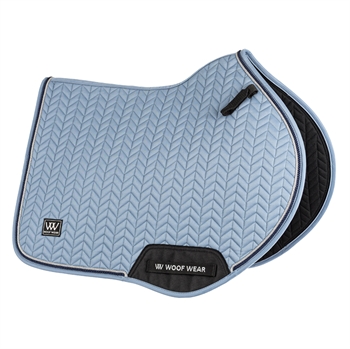 Herringbone Close Contact Pad | Steel Blue 16"/Cob