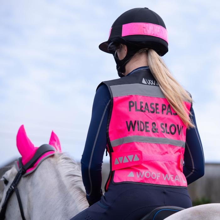 Woof Wear | Hi Vis Vest | Pink | Small