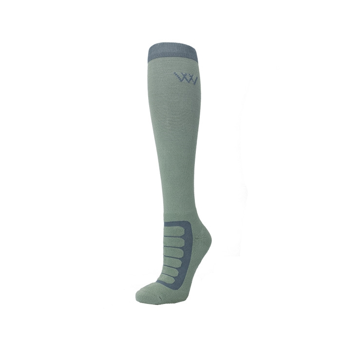 Woof Wear | Long Bamboo TECH Sock | Sage/Steel