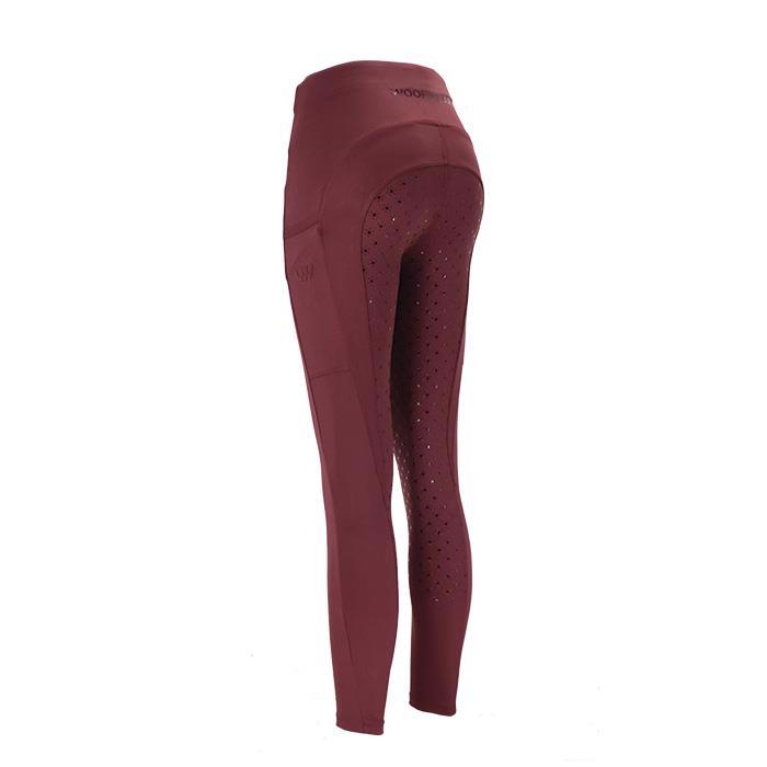 Woof Wear | Original Lite Riding Tights | Plum