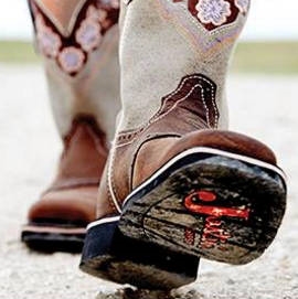 Cowboystøvler Western støvler til både til stalden ridning ➜