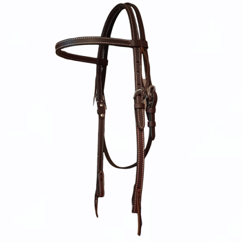 Scott Thomas Trail Double Ply Headstall - Browband