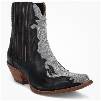 Dan Post | Women's CRYSTAL Western Boot | Black