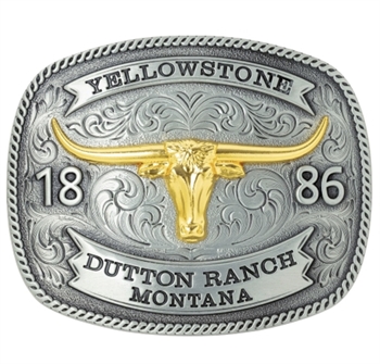 Belt Buckle - Yellowstone Golden Bull