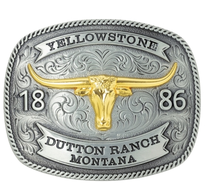 Belt Buckle - Yellowstone Golden Bull
